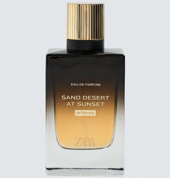 SAND DESERT AT SUNSET INTENSE